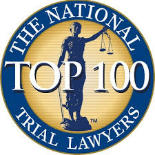 national trial lawyers top 100 badge