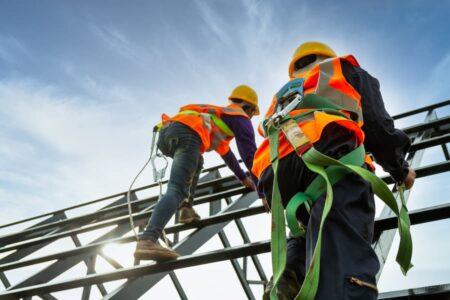 Scaffolding Accidents on a Construction Site 