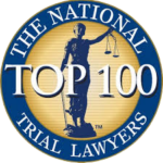national trial lawyers top 100 badge