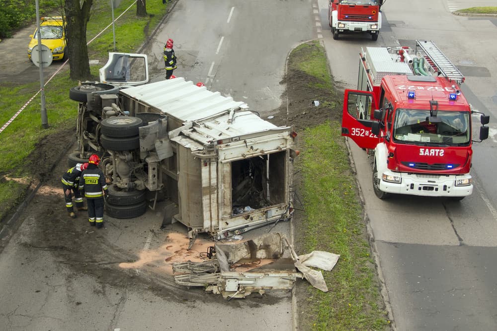 Garbage Truck Accident