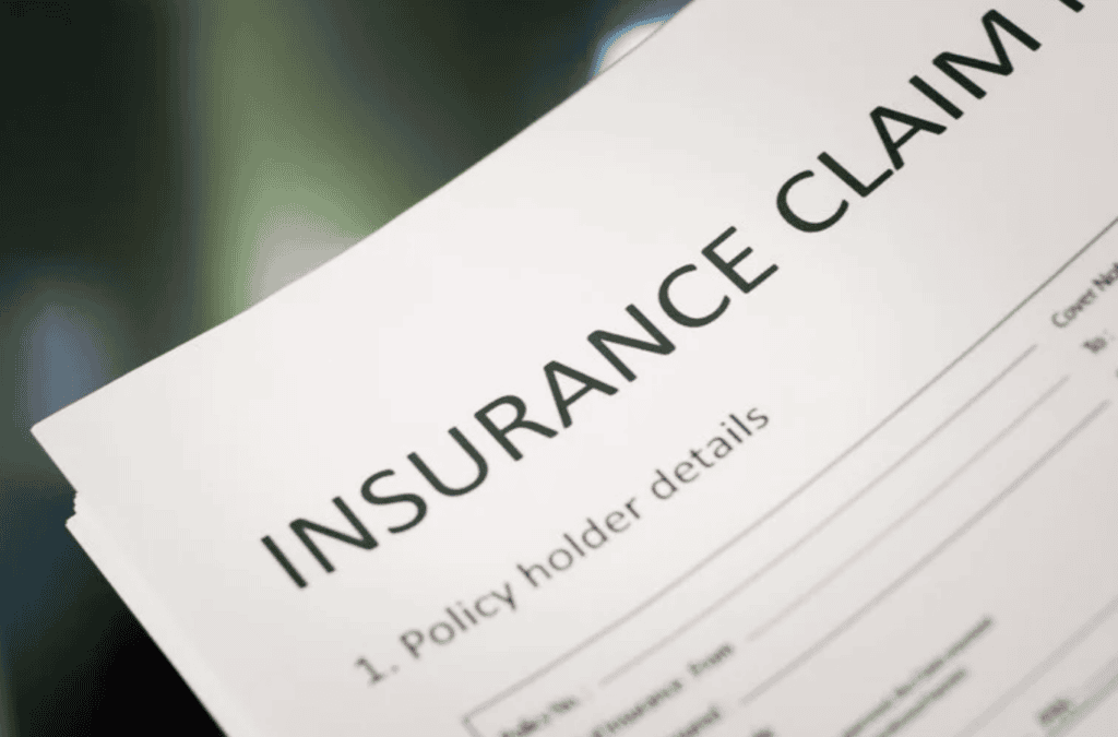 Document titled INSURANCE CLAIM